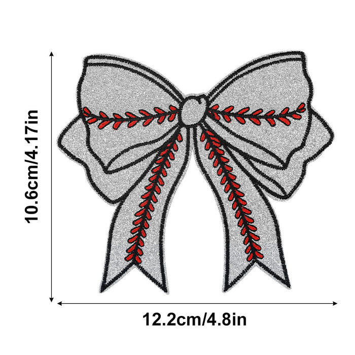 Wholesale Ball Bow Embroidery Cloth DIY Patches