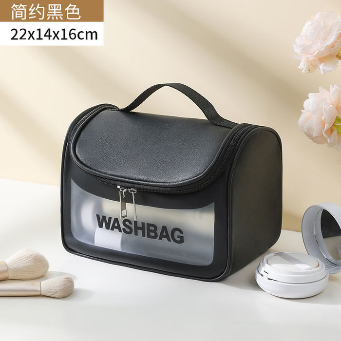 Wholesale Cosmetic bag large capacity cosmetic storage bag portable waterproof toiletry bag
