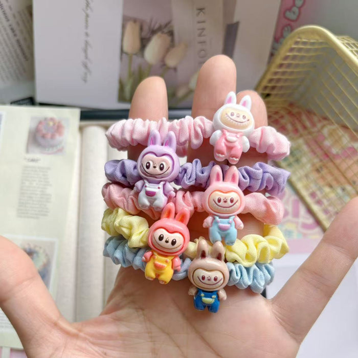Wholesale Cartoon Cute Plush Plush Hair Band Hair Rope Student Rubber Band Hair Accessories