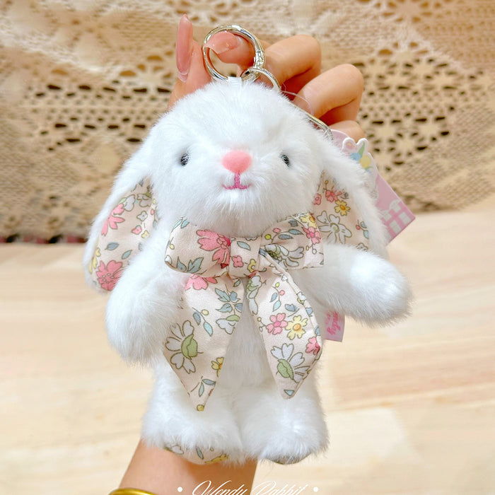 Wholesale 15cm butterfly tie plush keychain pendant