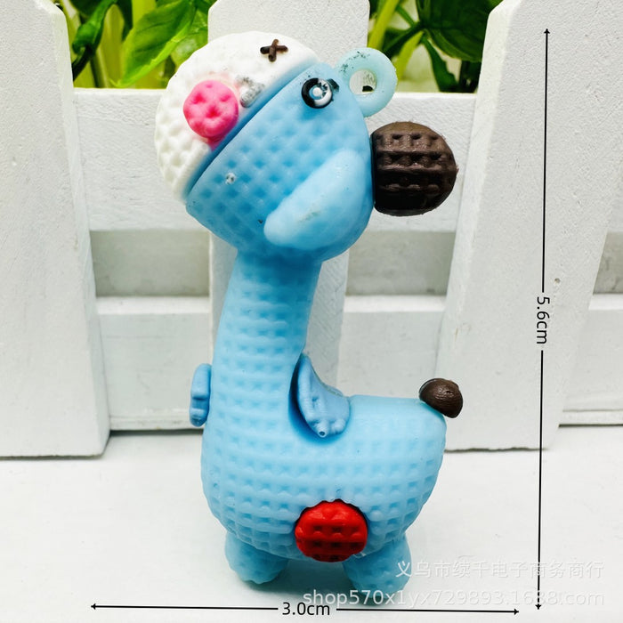 Wholesale Creative keychain pendant handmade DIY soft rubber