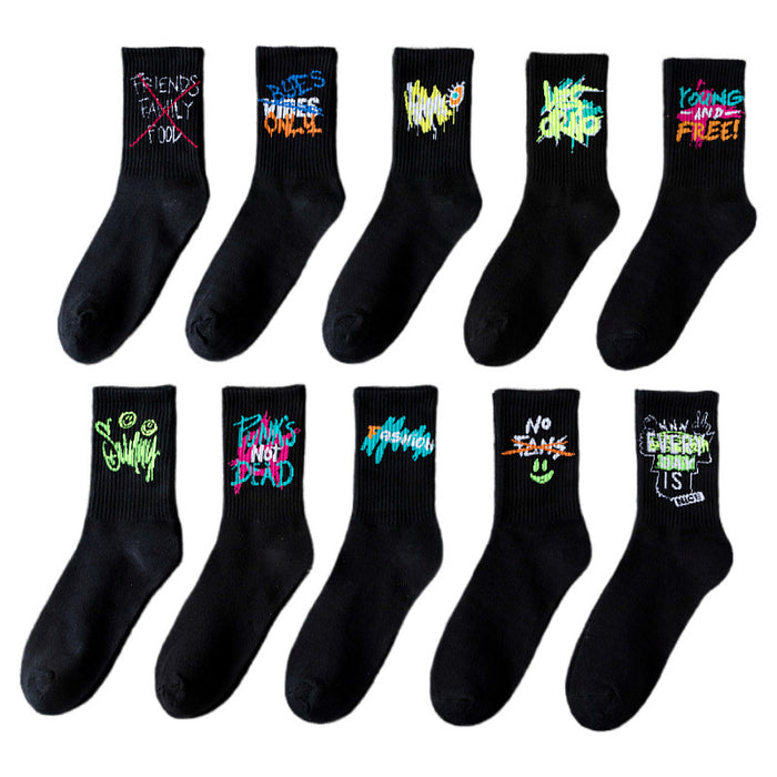 Wholesale Socks women' s sports socks cotton socks white stockings autumn and winter