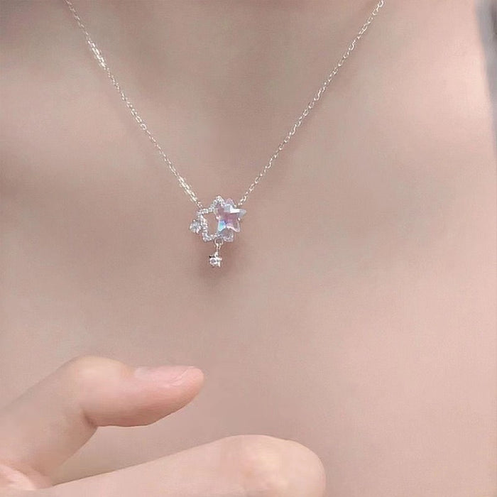 Wholesale Magic star necklace clavicle chain summer Women