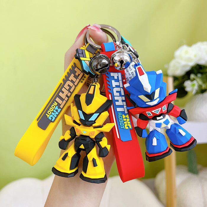 Wholesale School Bag Hanging Keychain Pendant Cartoon Style High-end Men's Doll Keychain