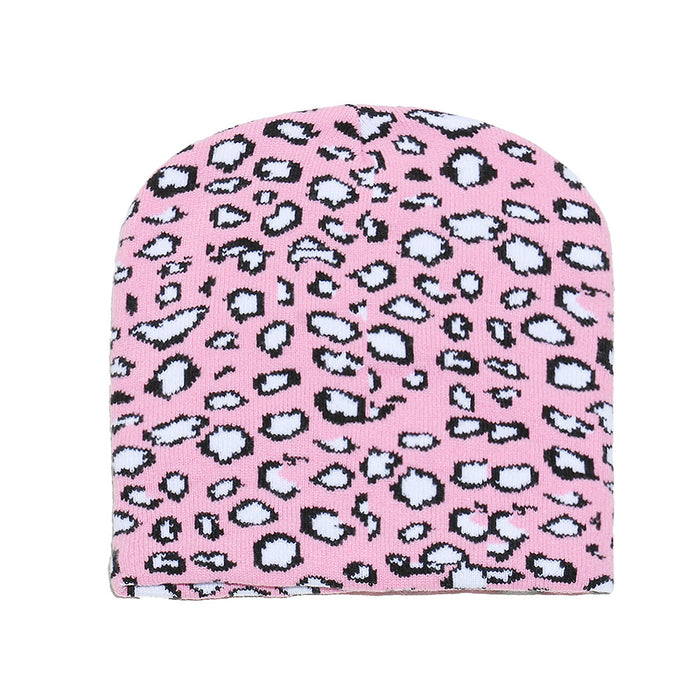 Wholesale Leopard Print Knitted Hat