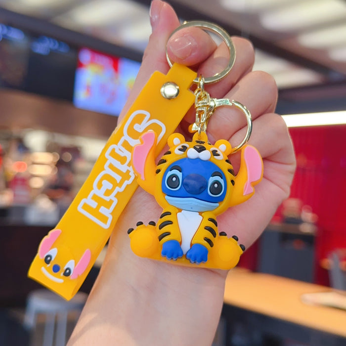 Wholesale Chinese Zodiac Animal Costume Series Keychains