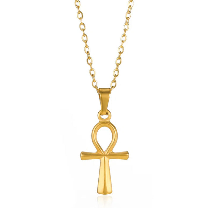 Wholesale stainless steel cross necklace titanium steel pendant jewelry