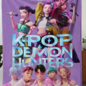 Wholesale Anime peripheral cute blanket nap blanket flannel print for warmth