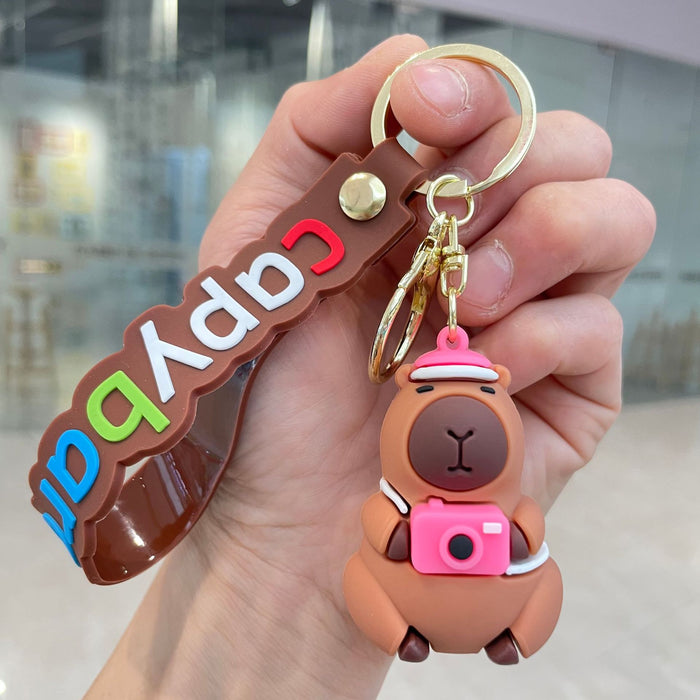 Wholesale Keychain cartoon figurine pendant, keychain ring, backpack ornament