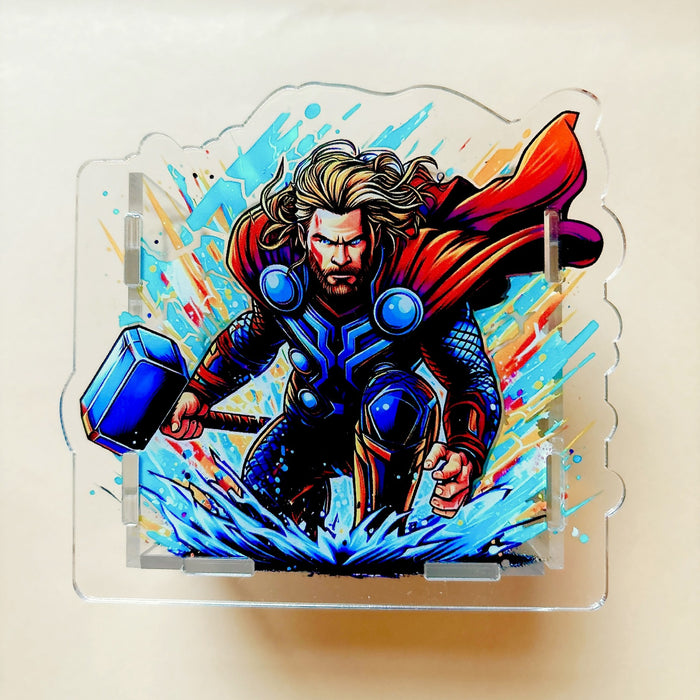 Wholesale Plastic Super Hero Acrylic Pencil Case  JDC-PC-MangH006