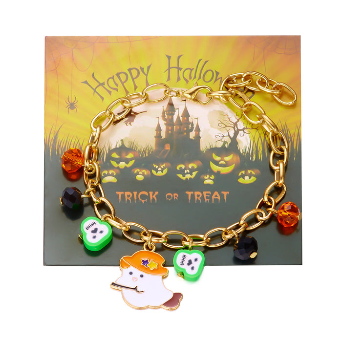 Wholesale  series bracelet funny ghost death pumpkin pendant bracelet