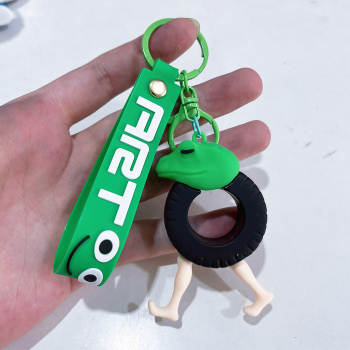 Wholesale Wooden Stick Man Shark Marine Life Pendant Small Gift