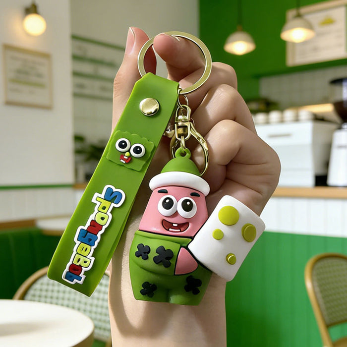 Wholesale Cartoon Silicone PVC Keychain Car Bag Charm Key Accessory Fashion Gift MOQ≥2
