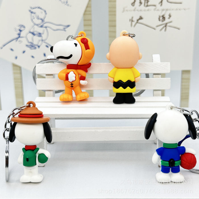 Wholesale Cartoon PVC Doll Keychains (F) JDC-KC-JiaA002