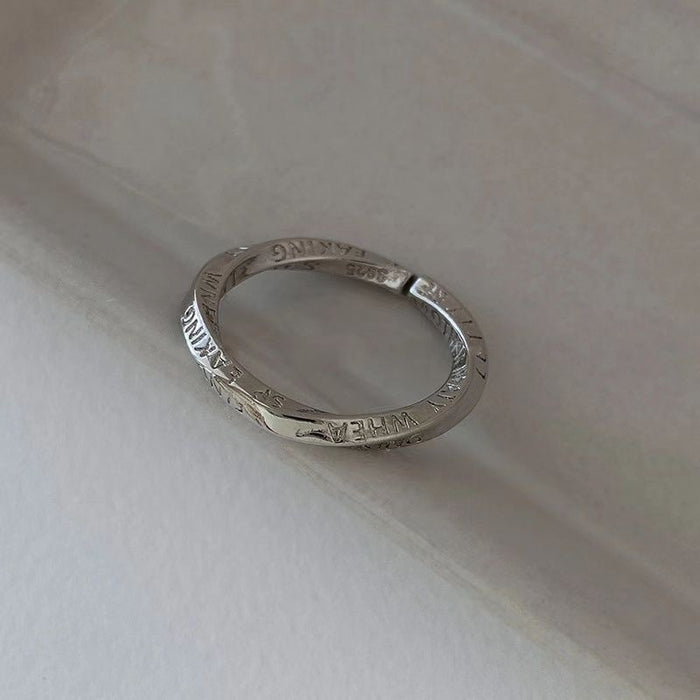 Wholesale  Silver  Ring Three-piece Set Women's Open Finger Ring Gift