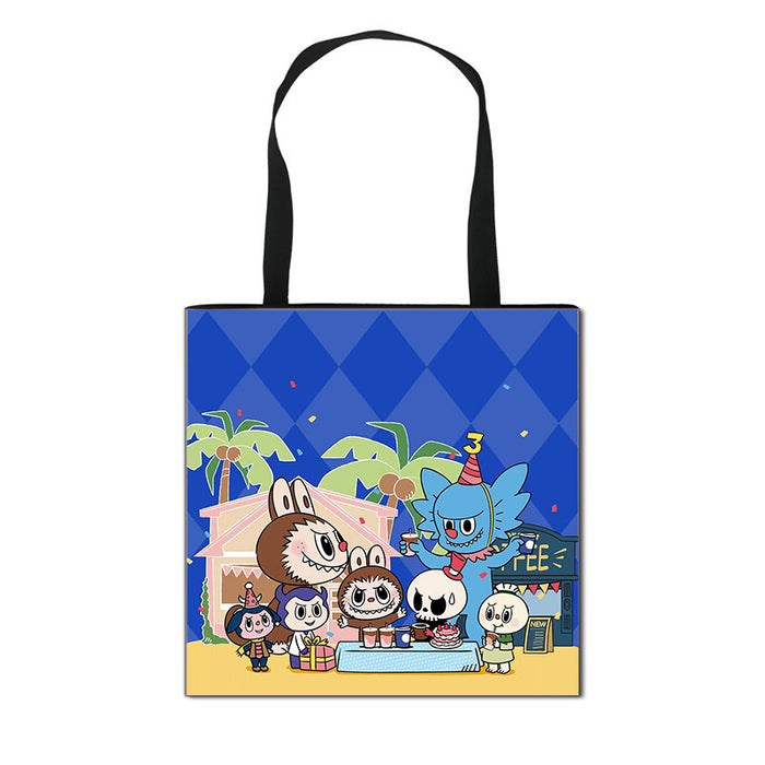 Wholesale Shopping Bag Cute Storage Bag Polyester Satchel Large Capacity  Bag