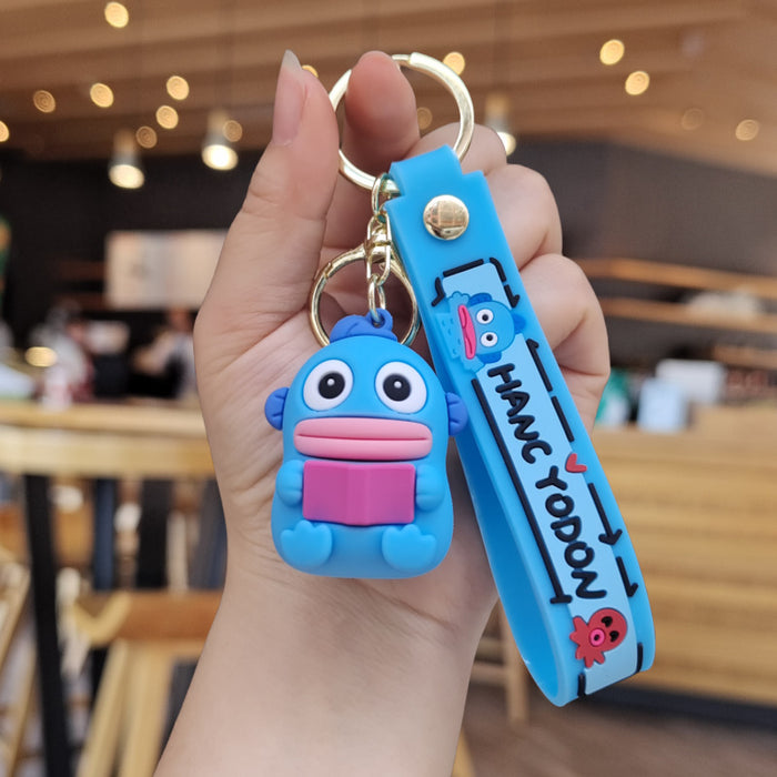 Wholesale Cartoon Silicone Doll Keychain JDC-KC-ZhuoRan029