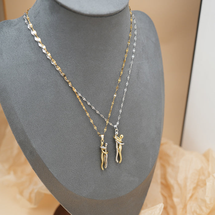 Wholesale Copper pendant necklace made of stainless steel