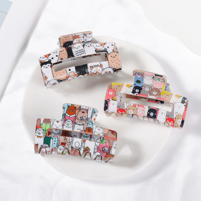 Wholesale Cartoon Animal Jewelry Headwear Grabber Hairpin Cartoon