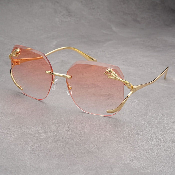 Wholesale Fashionable temperament, square sunglasses, minimalist sunglasses