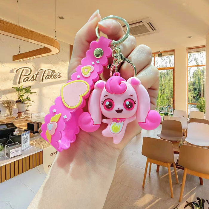 Wholesale Cartoon Cute Keychain Pendant Wholesale Epoxy Doll Car Small Ornament Jewelry Doll Accessories Couple