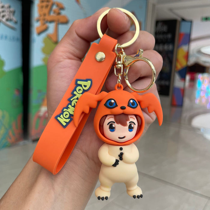 Wholesale Cartoon doll keychain, backpack pendant, car keychain accessories, small gifts wholesale