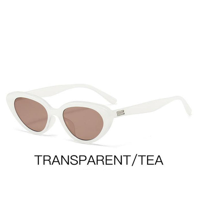 Wholesale Versatile visor sunglasses, fashionable small frame cat eye sunglasses, personalized