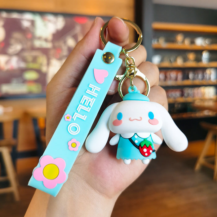 Wholesale Cartoon Doll Silicone Keychain JDC-KC-Tingm238