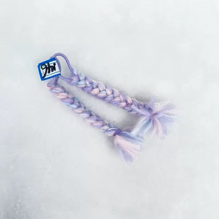 Wholesale Multi-color yarn braided braids for dolls