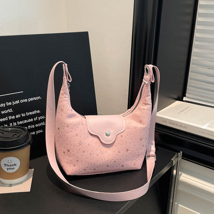 Wholesale Star Sequins Crossbody Bag - Trendy Street Fashion Shoulder Bag