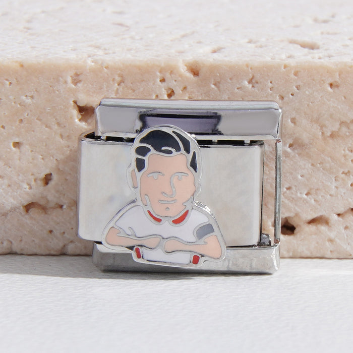 Wholesale Module Bracelet Football Club Series DIY Removable Assembly Single Module Jewelry Wholesale