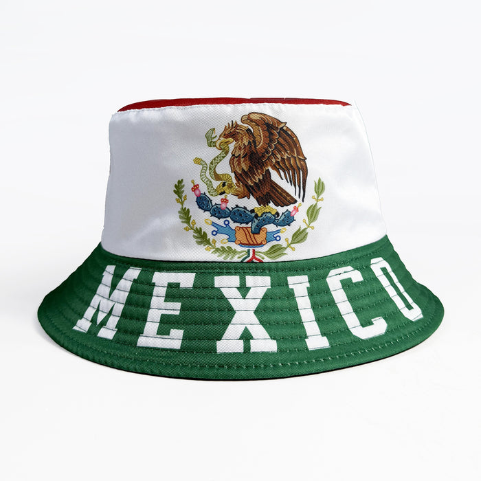 Wholesale World Cup Fisherman Hat Sun Hat Fan Supplies Reversible Bucket Hat