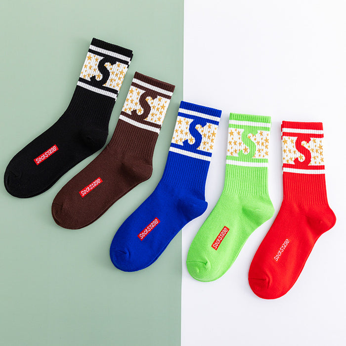 Wholesale Sports Cotton Middle Tube Socks JDC-SK-JiaY012