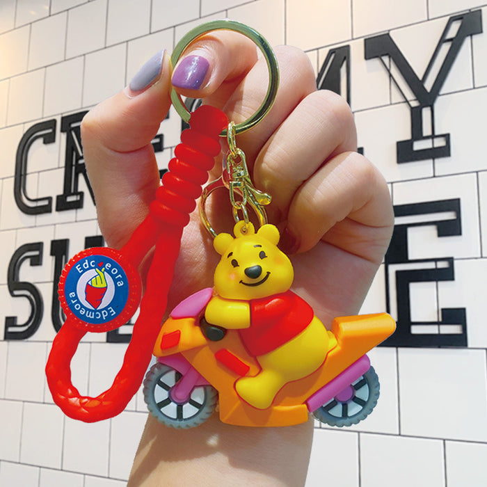 Wholesale Cartoon Doll Silicone Keychain JDC-KC-LiuFan025