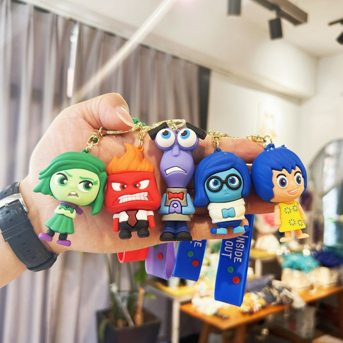 Wholesale PVC Cartoon Doll Keychain JDC-KC-WuYi280