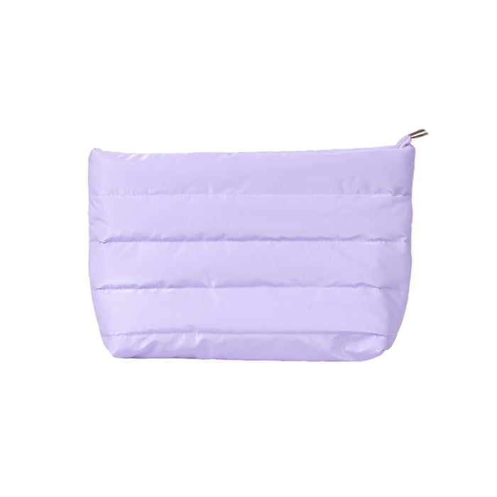 Wholesale Chic Purple Handbag Cosmetic Bag Trendy Travel Storage Organizer Fashion Accessory