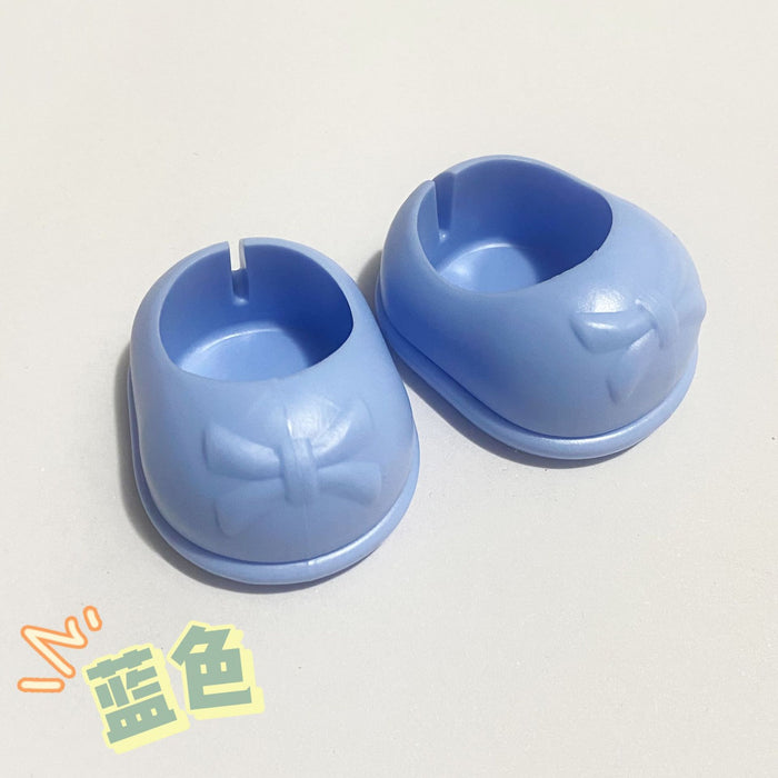 Wholesale Standing 20cm cotton doll plump body change shoes plush toy doll accessories