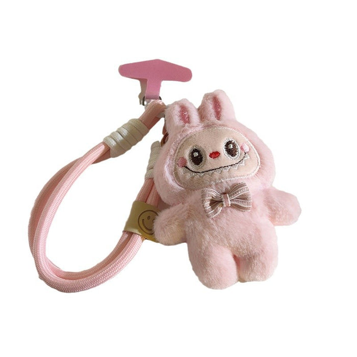 Wholesale Plush plush toy phone case pendant backpack keychain hanging chain wrist strap