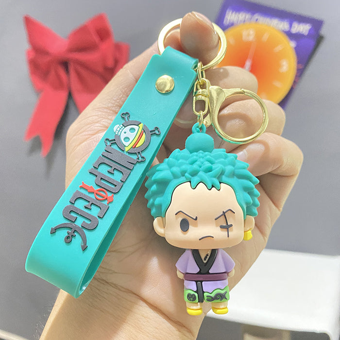 Wholesale Cute PVC Anime Character Keychains