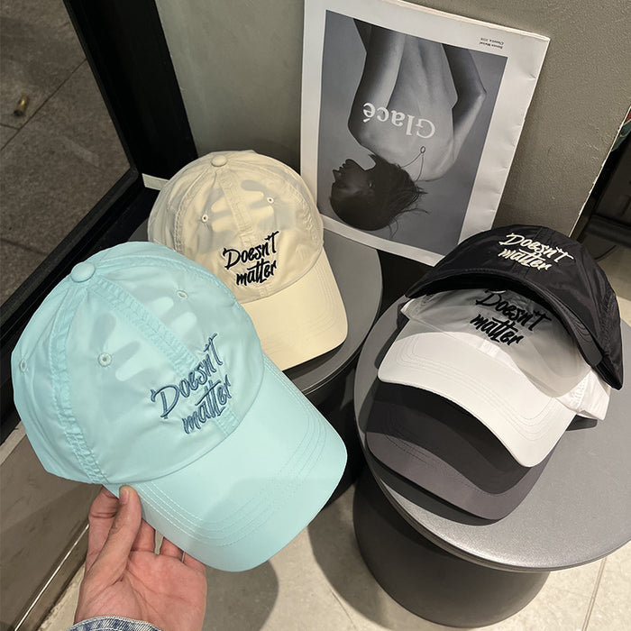 Wholesale Embroidered Baseball Cap Women's Summer Outdoor Sunscreen