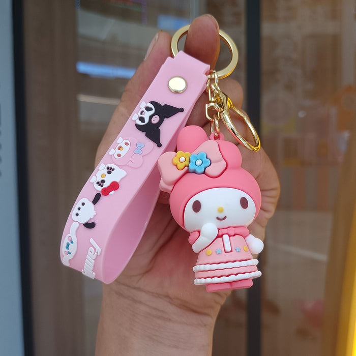 Wholesale  Cartoon Keychain School Bag Hanging  Dropping Doll  Pendant Small Gift