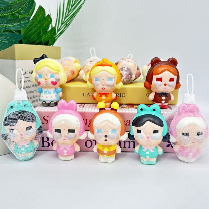 Wholesale Pinch Decompression Small Toy Slow Rebound Anime Artifact Doll