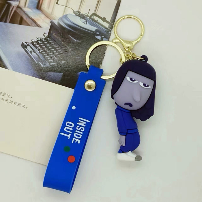 Wholesale cartoon mind Secret Service team key chain pendant bag car key chain accessories gift