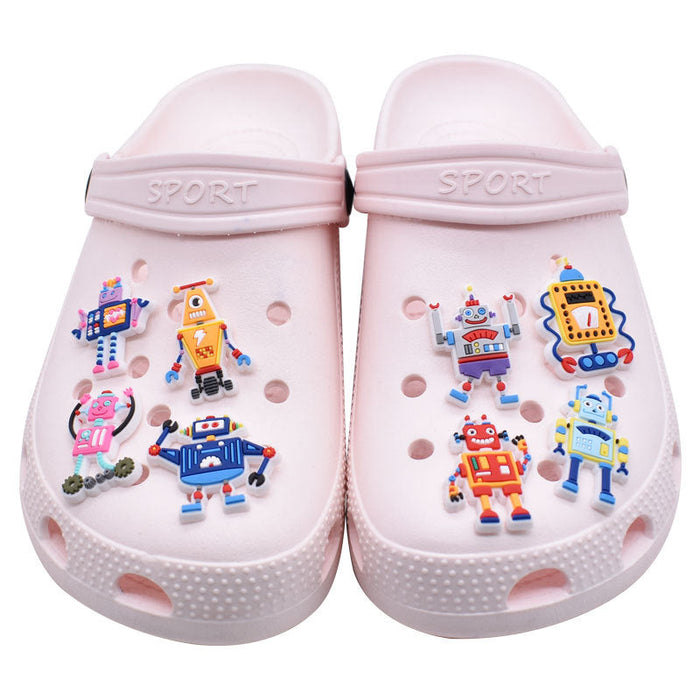 Wholesale 100PCS PVC Cartoon Baby DIY Shoe Buckles JDC-SC-RYY014
