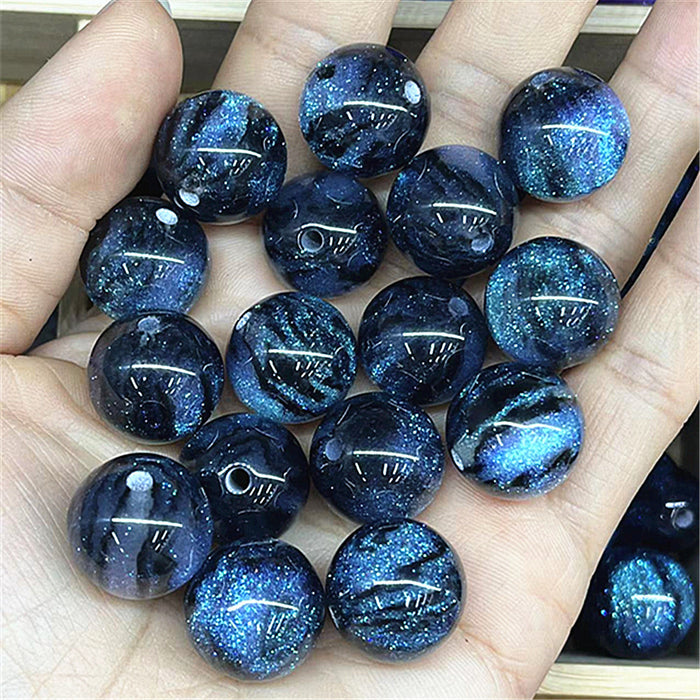 Wholesale 200pcs Acrylic Resin Cat Eye Beads JDC-BDS-Xiaox002