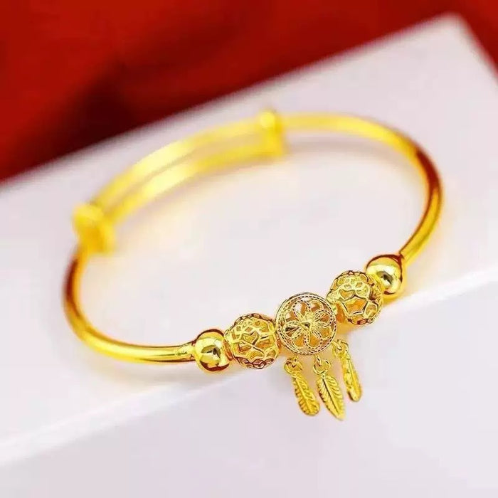 Wholesale Pastoral Dreamcatcher Bell Adjustable Bracelet Fashion Jewelry Accessory Gift