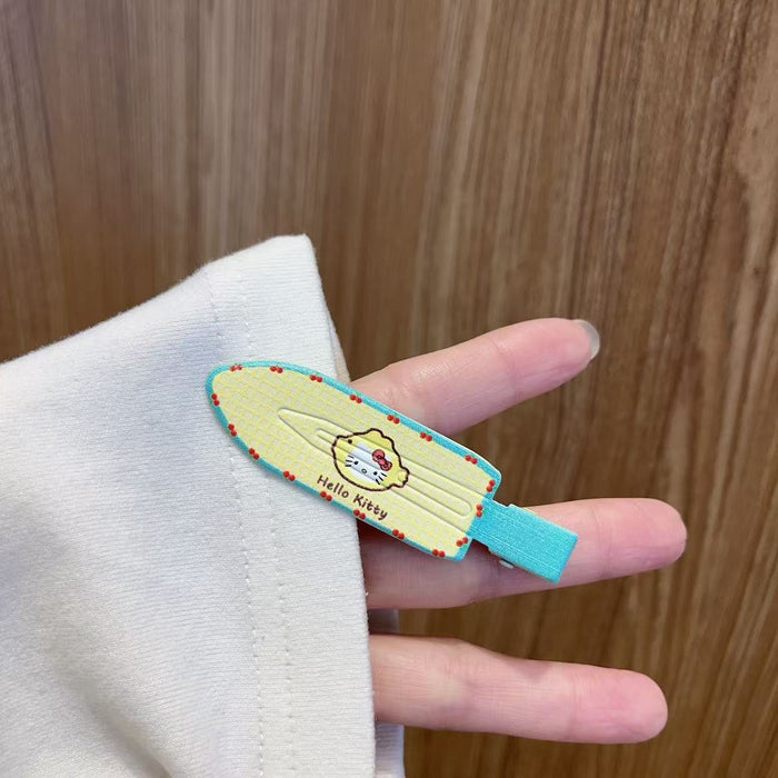 Wholesale PVC delicate duckbill clip kids'  hair clip