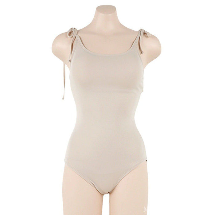 Wholesale Conservative and sexy backless vacation swimsuit with both shoulders