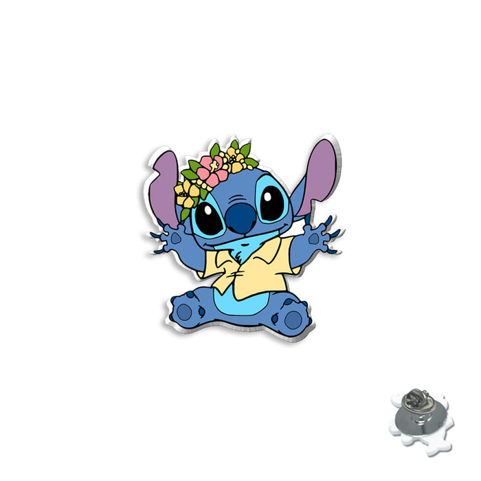 Wholesale Christmas cartoon  brooch cute  pin acrylic badge