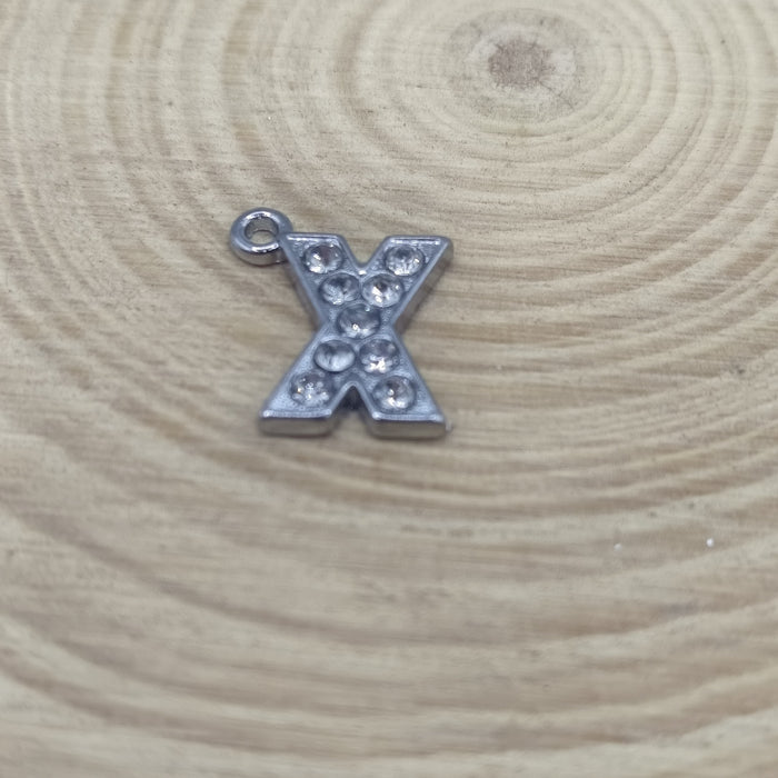 Wholesale Diamond letter pendant personality clavicle chain clothing luggage alloy jewelry accessories